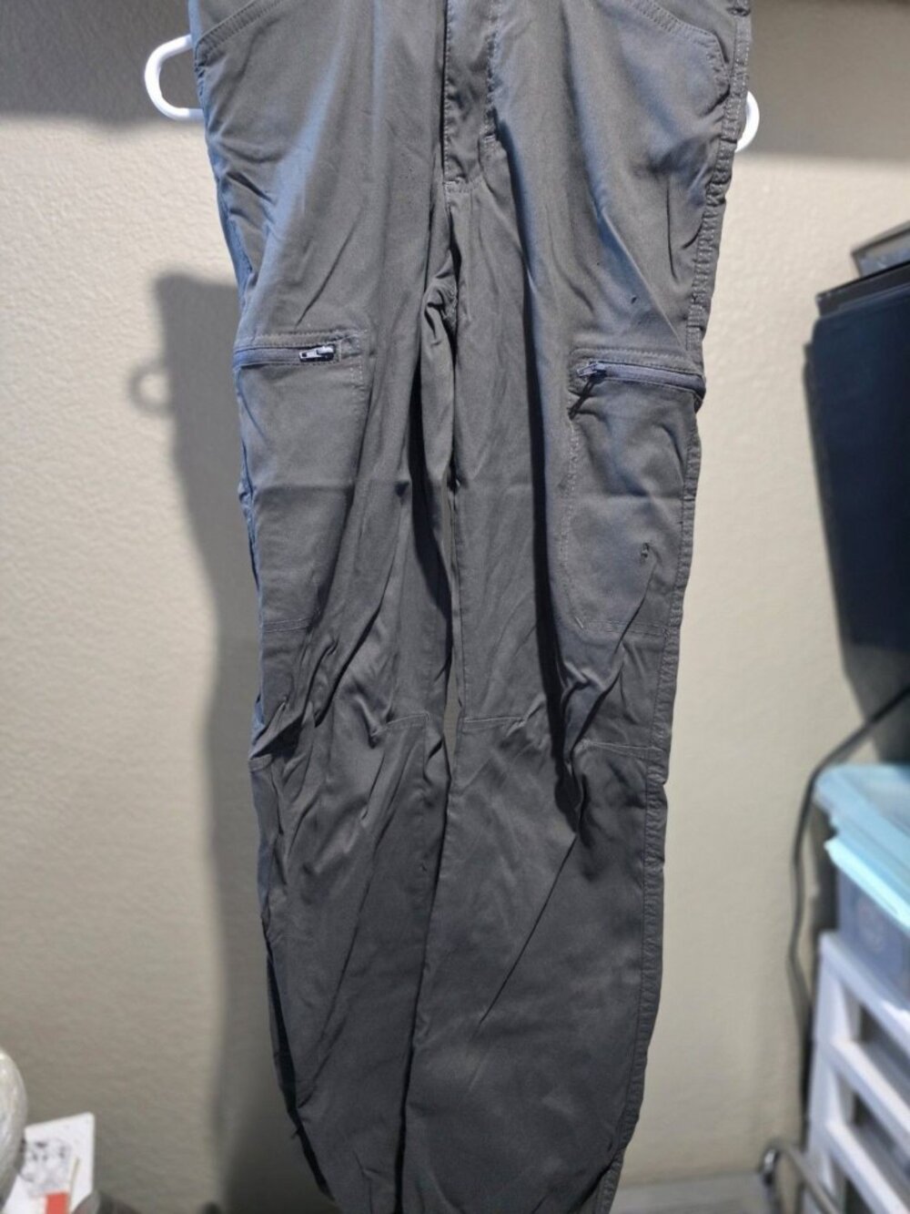 Wrangler Gray Hiking Cargo Pants Outdoor Women's Size 29 US 8 Length 30"
